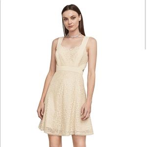 NWT BCBGMAXAZRIA Alena Metallic Lace Dress